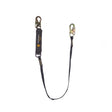 Guardian 3400030 6 ft Arc Flash Shock Absorbing Kevlar Web Lanyard with Steel Snap Hooks