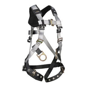 Guardian 3737012 Defender Positioning Full Body Harness XS-S Pass-Through Chest Tongue Buckle Legs