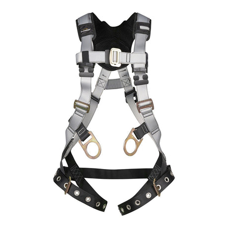Guardian 3737013 Defender Positioning Full Body Harness M-L Pass Through Chest Tongue Buckle Legs