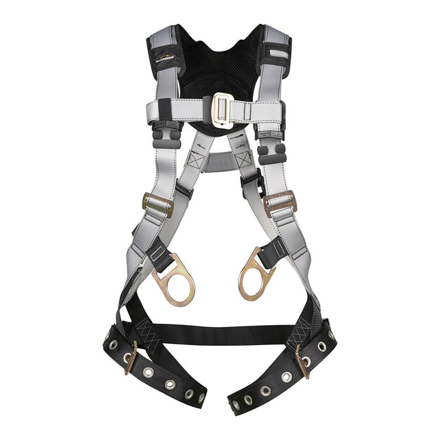Guardian 3737014 Defender Positioning Full Body Harness XL-XXL Pass-Through Chest Tongue Buckle Legs