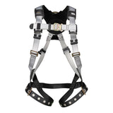 Guardian 3737017 Defender Standard Full Body Harness M-L Quick-Connect Chest Tongue Buckle Legs - 2