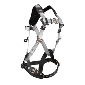 Guardian 3737018 Defender Standard Full Body Harness XL-XXL Quick-Connect Chest Tongue Buckle Legs