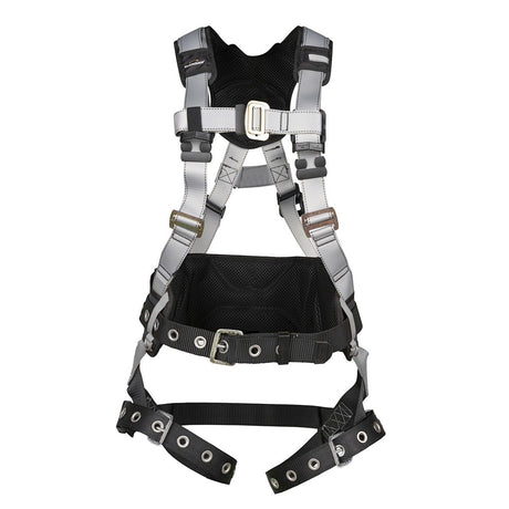 Guardian 3737024 Defender Construction Full Body Harness XS-S Pass-Through Chest Tongue Buckle Legs