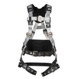 Guardian 3737025 Defender Construction Full Body Harness M-L Pass Through Chest Tongue Buckle Legs