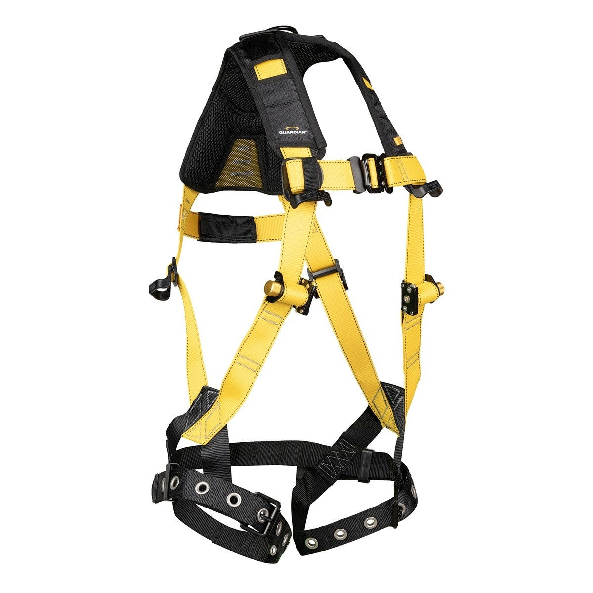 Guardian 3737117 Defender Ultra Full Body Harness M-L Quick-Connect Chest Tongue Buckle Legs