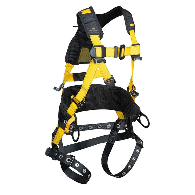 Guardian 3737192 Defender Ultra Construction Full Body Harness XS-S Pass-Through Chest Tongue Buckle Legs