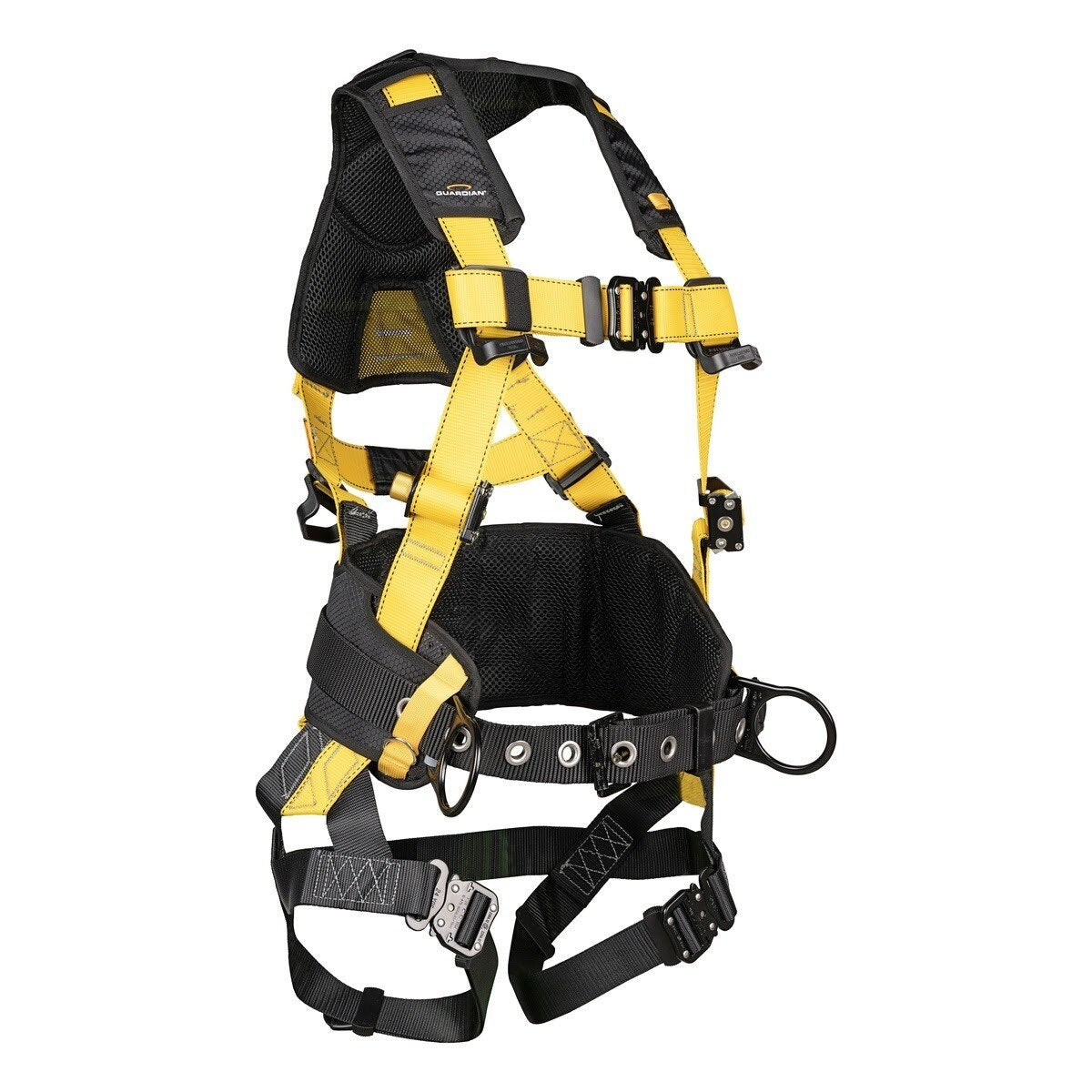 Guardian 3737233 Defender Ultra Construction Full Body Harness M-L Quick-Connect Chest Legs - 2