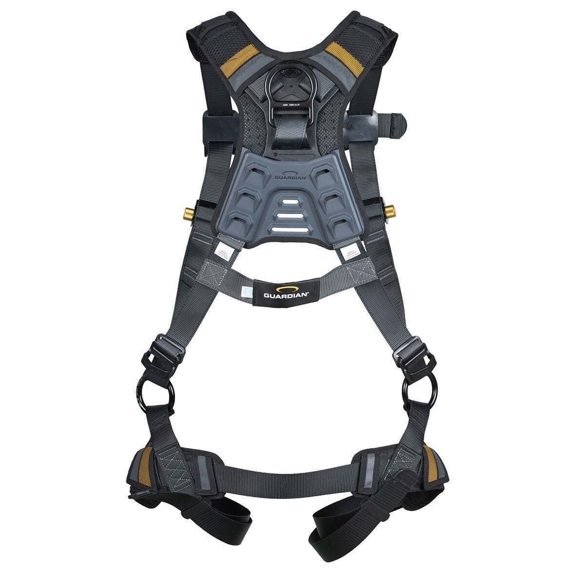 Guardian 3737332 Defender Ultra Plus Standard Full Body Harness XS-S Quick-Connect Chest and Legs - 3