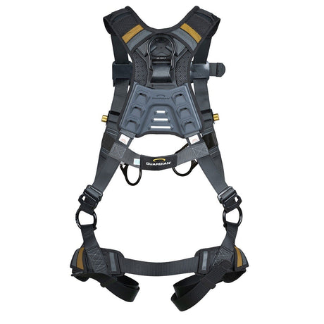 Guardian 3737339 Defender Ultra Plus Positioning Full Body Harness with Quick-Connect Buckles XXXL - 3