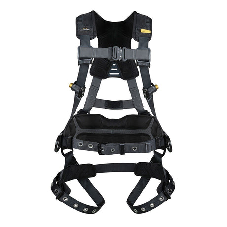 Guardian 3737368 Defender Ultra+ Full Body Construction Harness XS-S Quick-Connect Chest Tongue Buckle Legs - 2