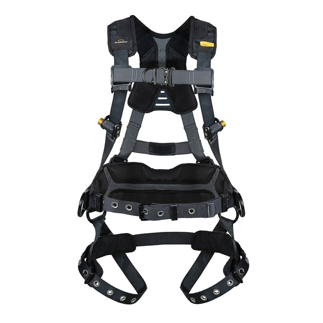 Guardian 3737378 Defender Ultra Plus Full Body Harness XL-XXL Quick-Connect Chest Tongue Buckle Legs