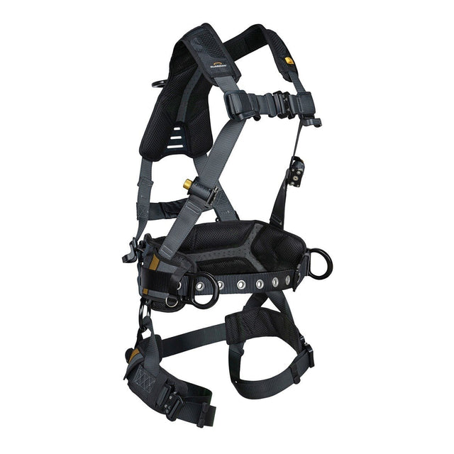 Guardian 3737401 Defender Ultra Plus Construction Full Body Harness Size M-L Quick Connect Chest and Legs (1 Each)