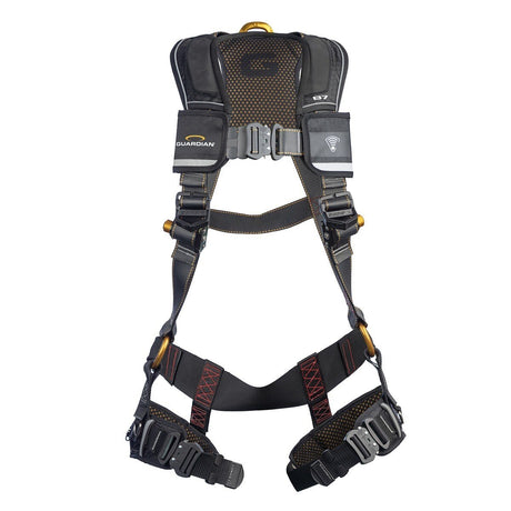 Guardian 3740001 B7 Comfort Full Body Harness with Dorsal D Ring Quick Connect Chest and Leg Buckles Size S