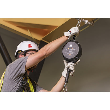 Guardian 42000 16 ft Class 1 Cable Self Retracting Lifeline with Steel Snap Hook - 5