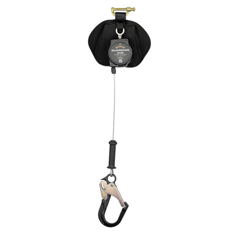 Guardian 4200203 CR3-Edge Class 2 Personal Self Retracting Lifeline with 8 ft Galvanized Steel Cable and Aluminum Rebar Hook