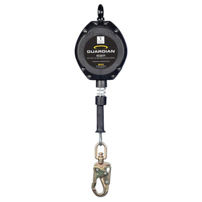 Guardian 42002 30 ft Velocity Class 1 Cable Self Retracting Lifeline with Steel Snap Hook