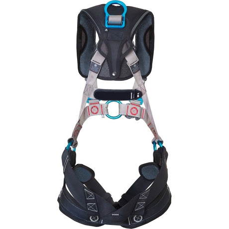 Guardian 47021 Xplorer Full Body Harness Size M-L with Quick-Connect Buckles and 4 D-Rings - 2