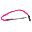 Guardian BNCLP1PK Heat Shrink Pen and Pencil Tether for Binders and Clipboards Pink (100 Pack)