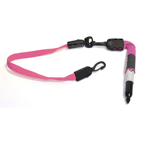Guardian BNCLP3PK Heat Shrink Pen and Pencil Tethers Pink (100 Pack)