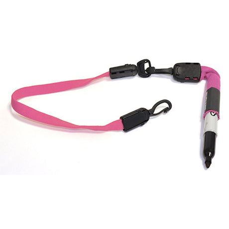 Guardian BNCLP3PK Heat Shrink Pen and Pencil Tethers Pink (100 Pack)