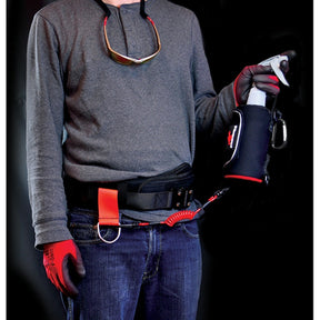 Guardian HLDRBCLG Neoprene Large Bottle and Can Holder Pouch with Carabiner Fits 1.50 to 2.48 in Dia (Single)
