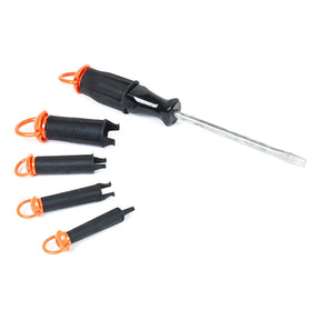 Guardian SC075BK Grip-Fit 0.75 in. Tool Tether Attachment Point Fits 0.80 in. to 0.90 in. Diameter (10 Pack)