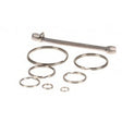 Guardian SR1 1 in Steel Split Ring Attachment Point for Dropped Object Prevention (25 Pack)